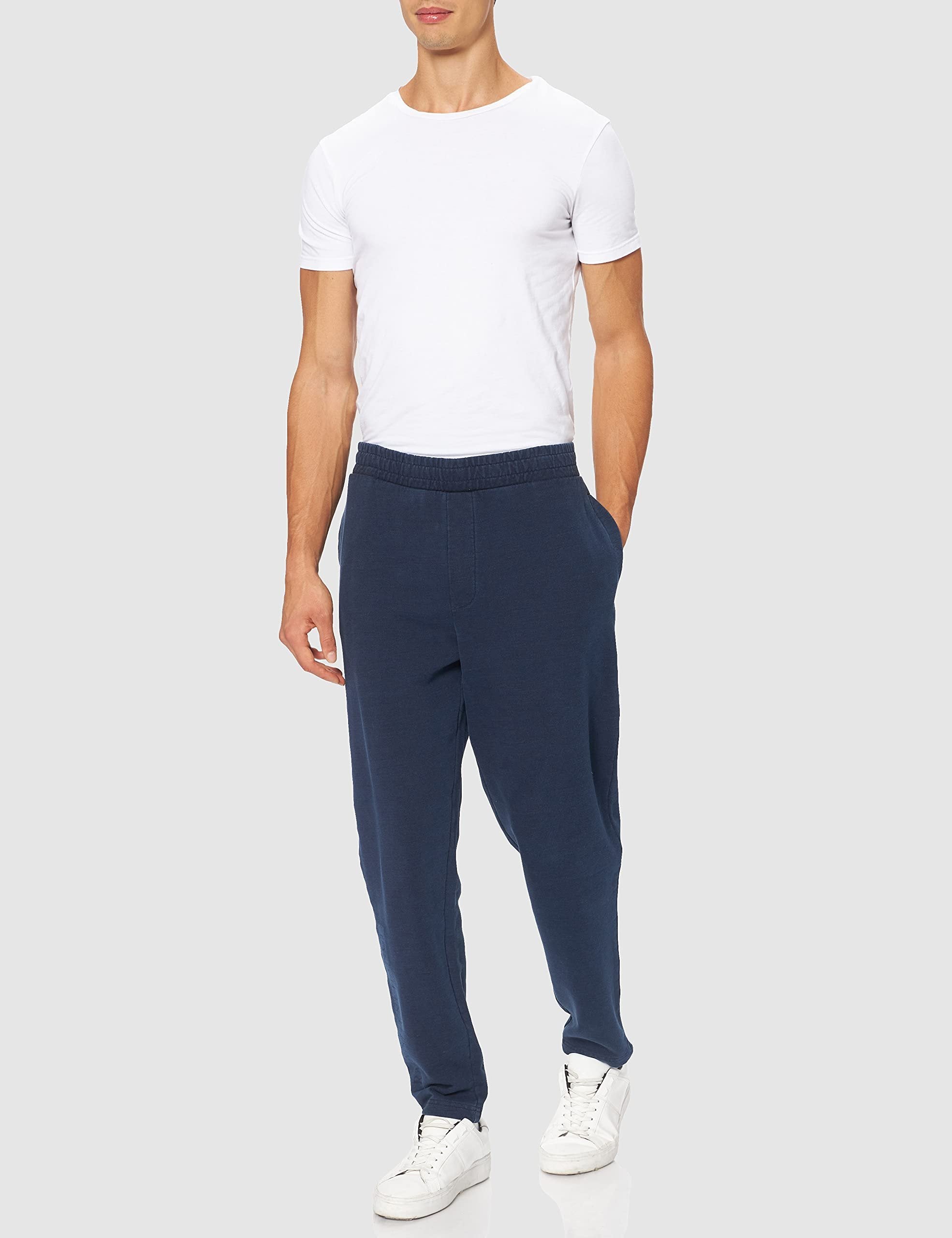 Armani Exchange Men's Elastic Contrast Logo Pant