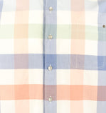 Tommy Bahama Men's Paradise Poplin Check Long Sleeve Shirt Chamois Large