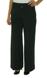 Ralph Lauren Women's Polyester Viscose Classic Flared Pants Black 4