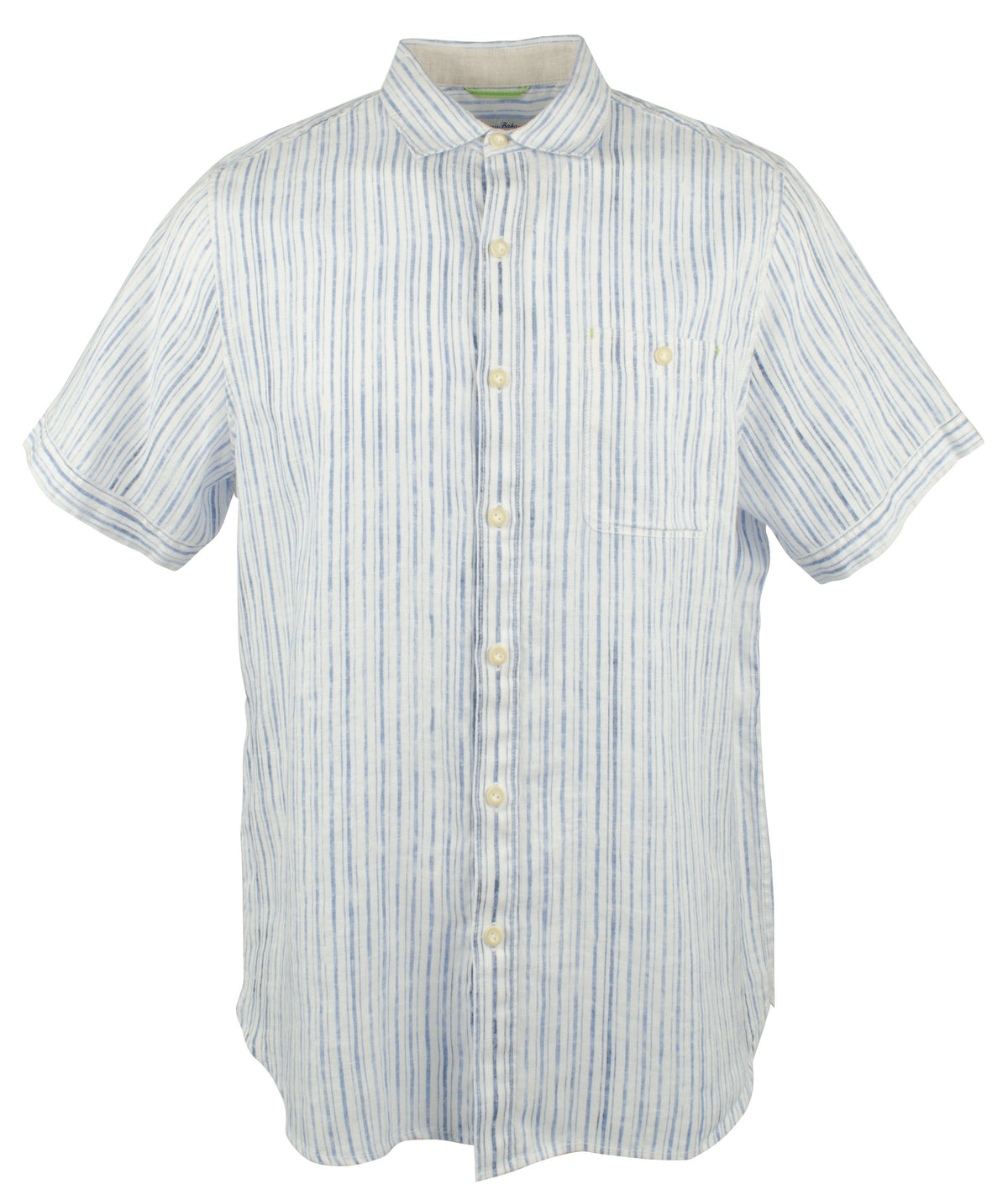 Tommy Bahama Men's Stripe Del Soul Linen Camp Shirt-BS-S