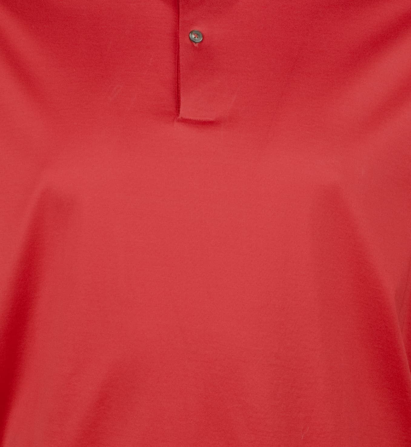 Hugo Boss Men's Jersey Mercerised Short Sleeve Polo Shirt 2XL Medium Red