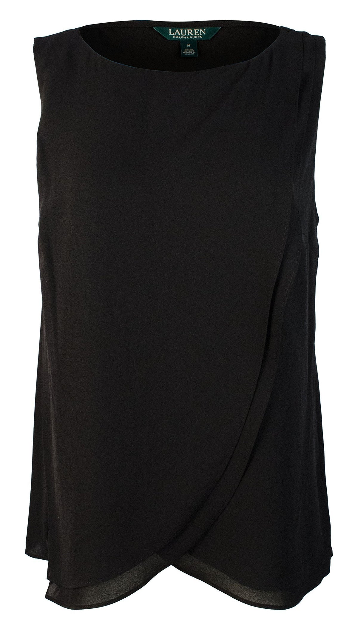 Lauren Ralph Lauren Women's Sleeveless Georgette Top