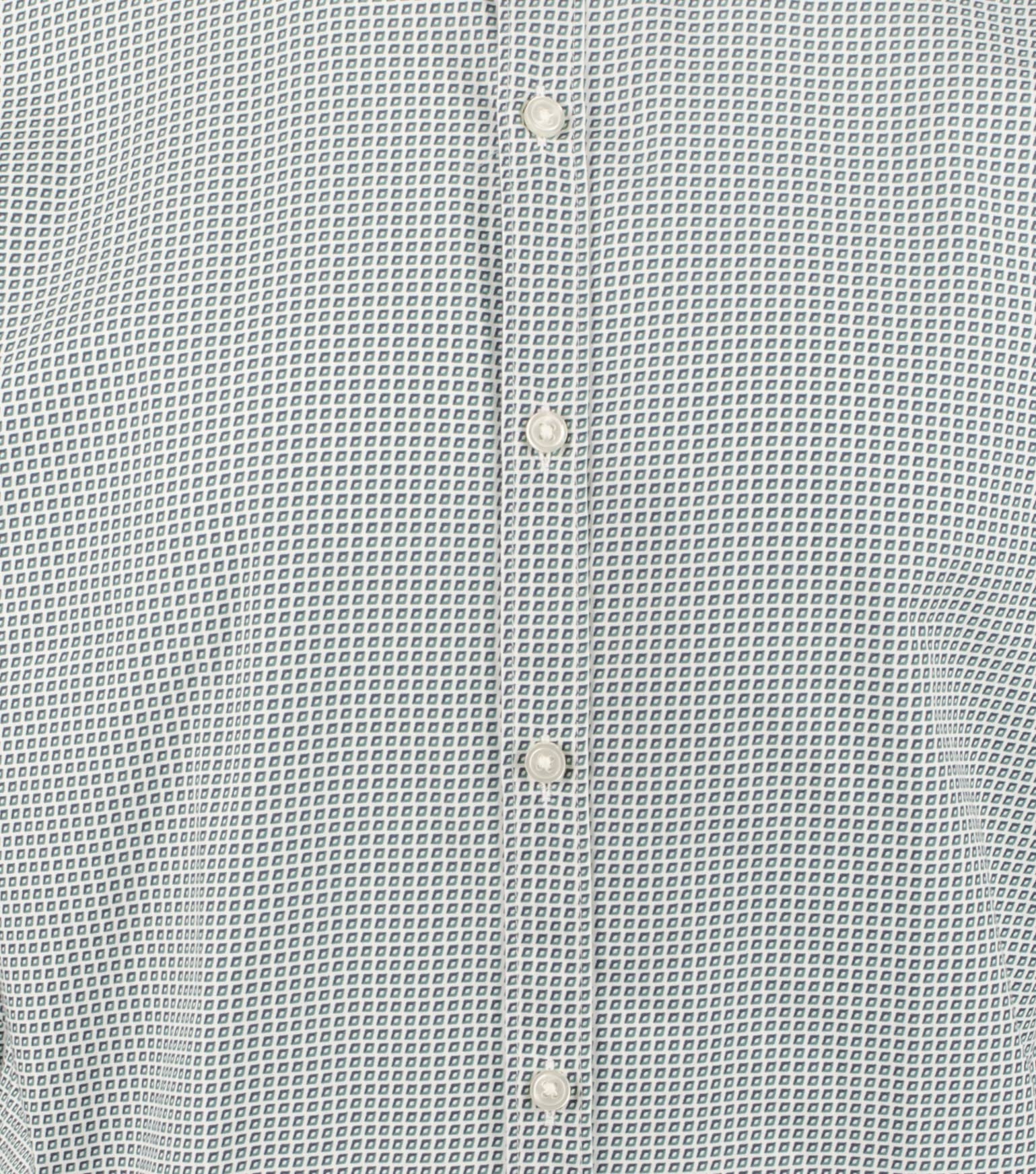 Hugo Boss Men's Rikki Slim Fit Long Sleeve Button Down Shirt 2XL Medium Green
