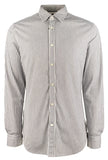 Hugo Boss Men's Lukas Regular Fit Stripe Long Sleeve Shirt 2XL Dark Blue