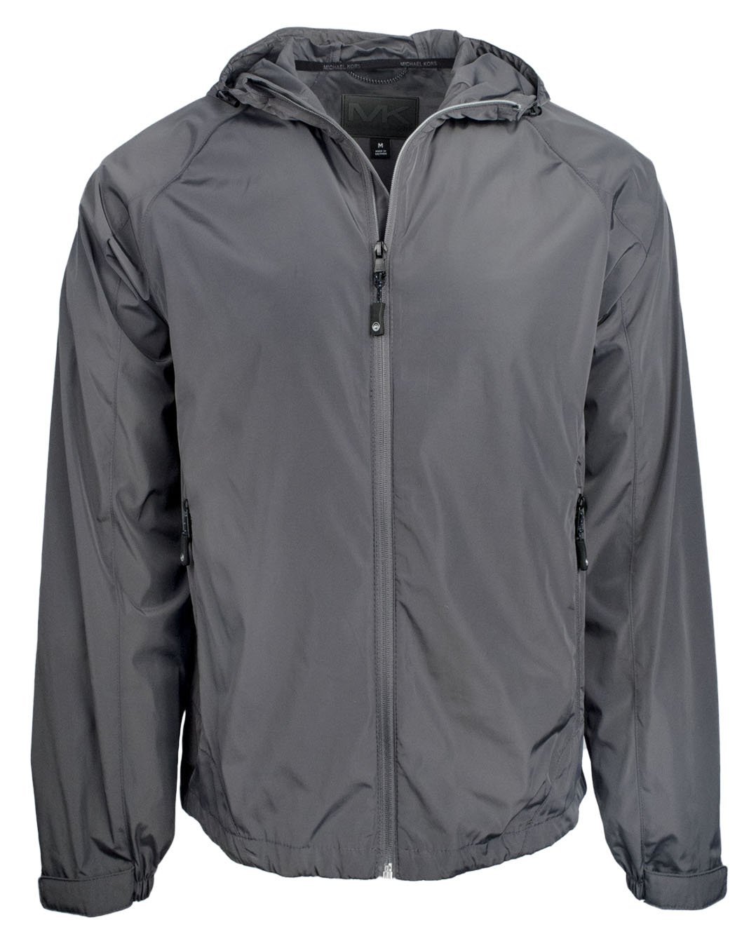 Michael Kors Men's Lightweight Hooded Jacket Gnmtl XXL