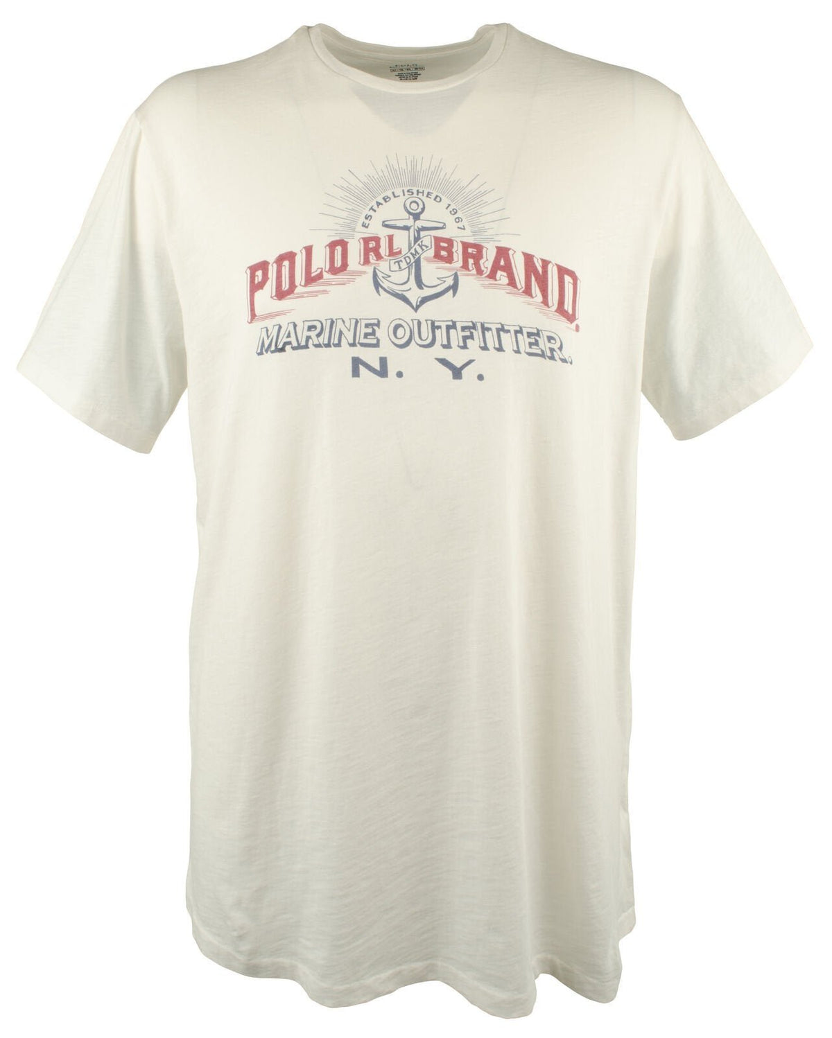 Polo Ralph Lauren Men's Big & Tall Marine Outfitter N.Y. Jersey T Shirt W XLT