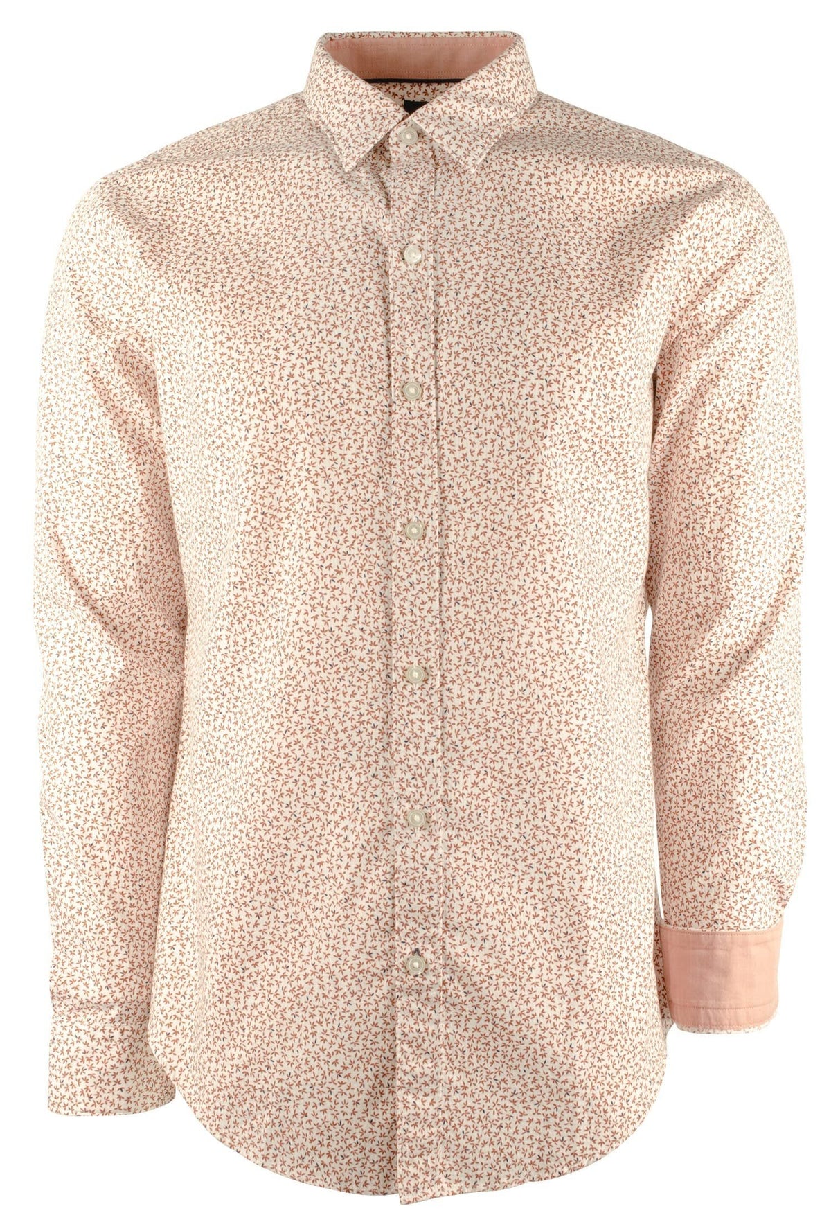 Hugo Boss Men's Big and Tall Robbie Long Sleeve Shirt