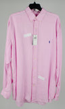 Customer Return Polo Ralph Lauren Men's Big and Tall Linen Long Sleeves
