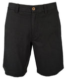 Tommy Bahama - Pantalones cortos elásticos de corte bajo para hombre, color negro, talla 30