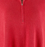 Tommy Bahama Women's Shimmer Bonita Half Zip Long Sleeved Poncho Top TR S/M
