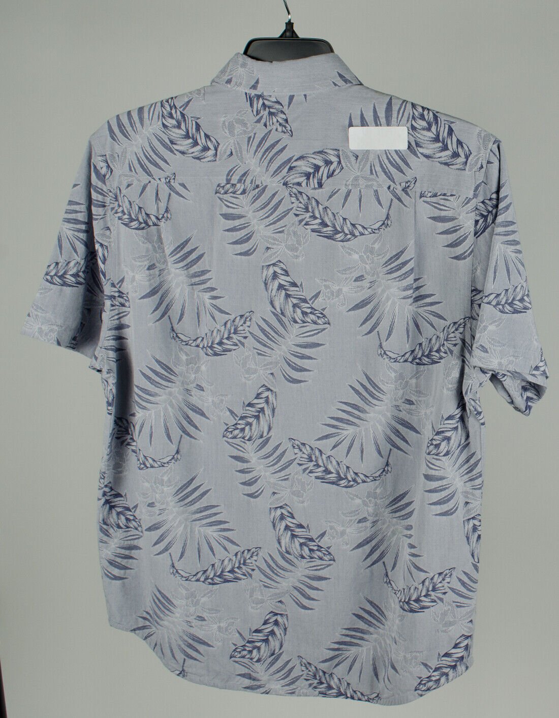 Customer Return Tommy Bahama Men's Island Iris Jacquard Camp Shirt-OD-Medium