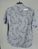 Customer Return Tommy Bahama Men's Island Iris Jacquard Camp Shirt-OD-Medium
