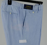 Customer Return Polo Ralph Lauren Men's Straight-Fit Flat-Front Linen