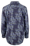Men's Big and Tall Jingle Plaid Rock Shirt-OD-XLT