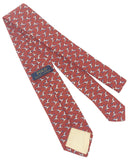 Polo Ralph Lauren Men's Bird Print Linen Narrow Tie R OS