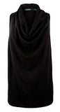 Lauren Ralph Lauren Women's Sleeveless Cowl Neck Tank Top Shirt