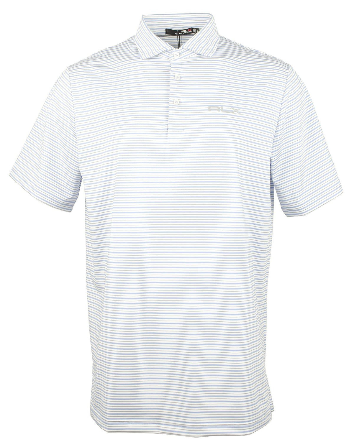 RLX Ralph Lauren Men's UV Protection Polo Shirt Blue