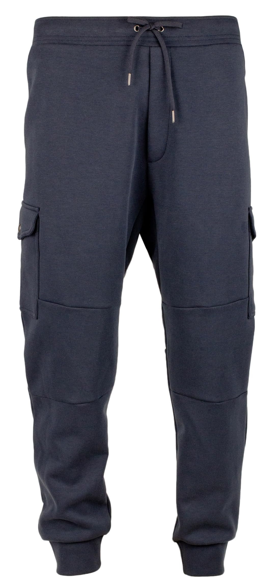 POLO RALPH LAUREN Men's Double Knit Cargo Jogger Pants ANvy XXL Aviator Navy