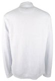 Sudadera Tommy Bahama Flipshore de manga larga y media cremallera para hombre, talla grande y alta, color azul aire jaspeado LT