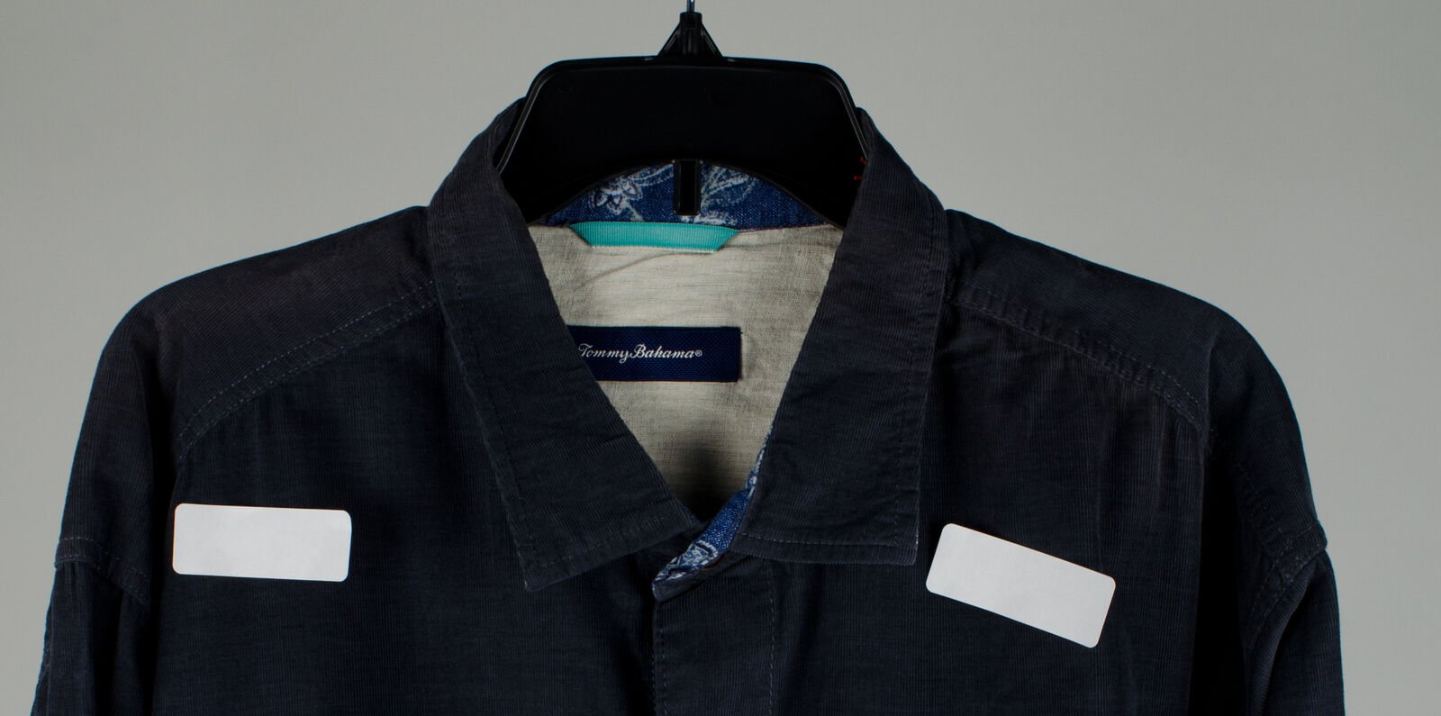 Customer Return Tommy Bahama Men's Corduroy Long Sleeve Button-Down Shirt-NS-2XB