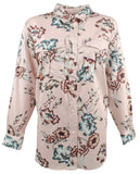 Lauren Ralph Lauren Women's Floral Cotton Sateen Top