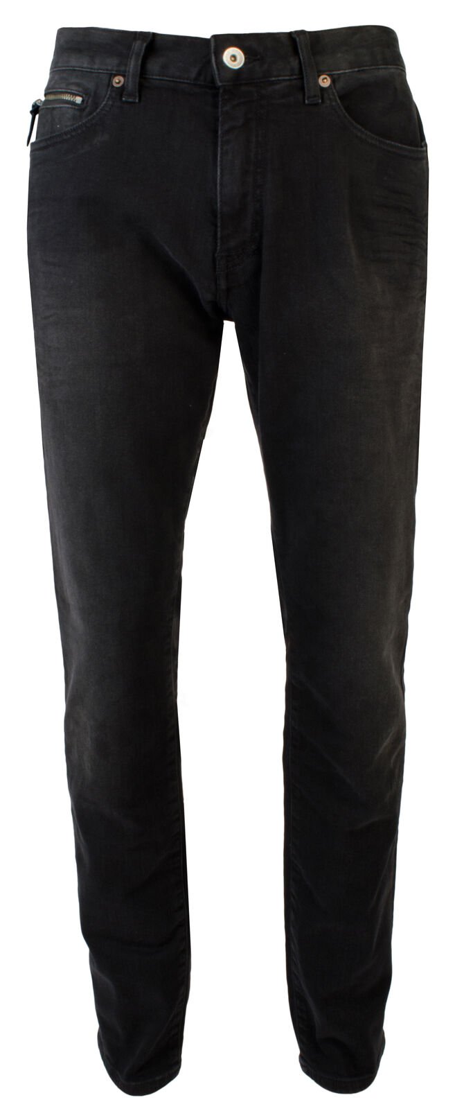 Armani Exchange Men's Tapered Stretch Jeans BLK 33Wx32L