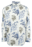 Tommy Bahama Men's Bluegrass Bay Long Sleeve Button Down MC Medium