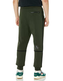 Armani Exchange Men's Contrast Piping Logo Jogger Sweatpants