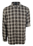 Polo Ralph Lauren Mens' Casual Double Faced Plaid Long Sleeve Shirt BW S