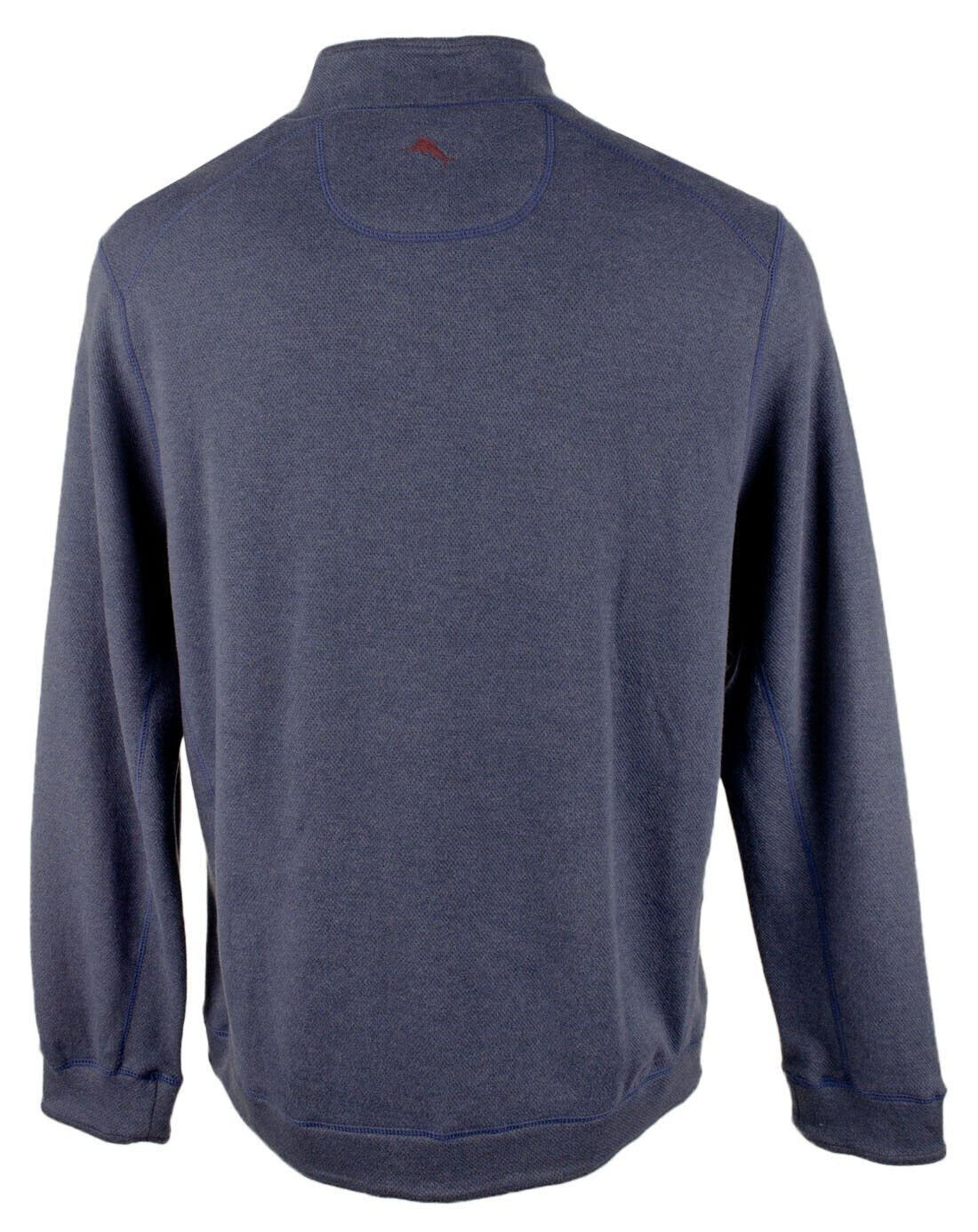 Tommy Bahama Men's Big & Tall Flipshore Half Zip Reversible Pullover Sweatshirt