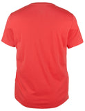 Emporio Armani Men's Graphic Logo Lettering Slim Fit T-Shirt Rd Large Red