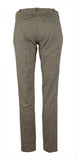 Michael Kors Women's Houndstooth Printed Stretch Skinny Pants Size 0