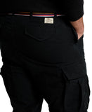 POLO RALPH LAUREN Men's Big & Tall Slub Canvas Classic Fit Cargo Blk 44Bx30