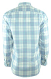 Camisa de botones a cuadros con corte entallado para hombre Southern Tide - FG-M