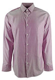 Hugo Boss BOSS Regular Fit Point Collar Plaid Dress Shirt 50409348 Dark Pink