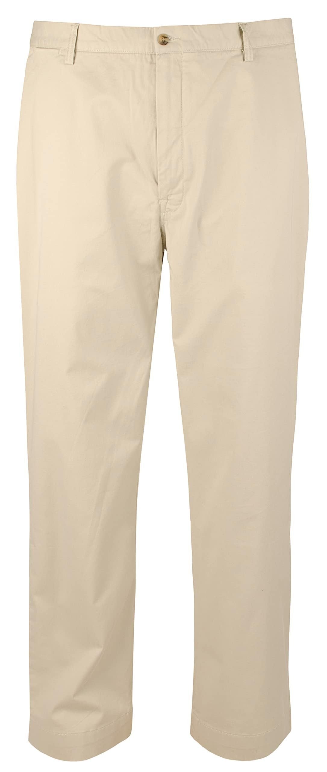 Polo Ralph Lauren Men's Big and Tall Stretch Classic Fit Chino Pants Beige 50BX32