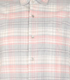 Tommy Bahama Men's Big & Tall Long Sleeve Coastline Corduroy Carmel Plaid Shirt Denimblau 3XLT