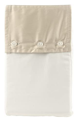 RL Organic Sateen Border One European Sham- Polo Navy