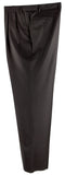 Ralph Ralph Lauren Men's Wool Pleated Front Dress Pants Blk 42W