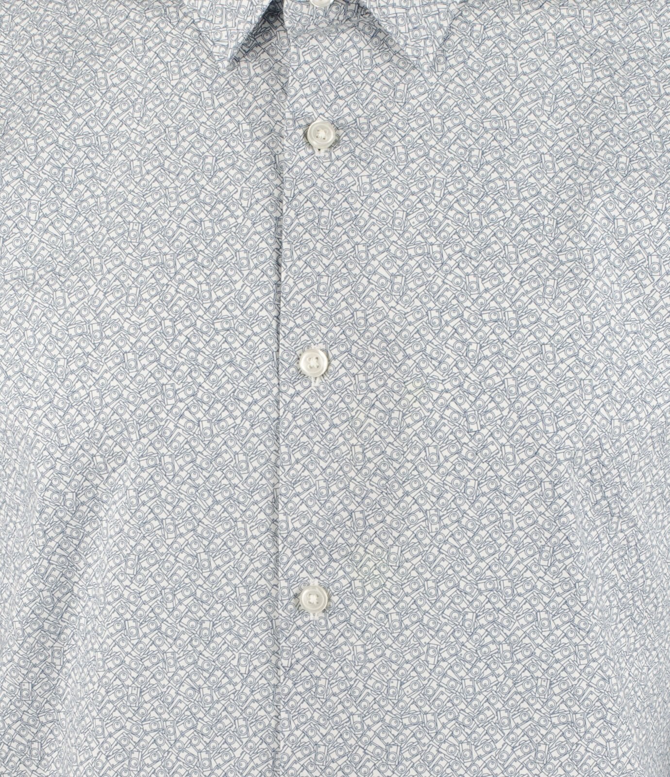 Hugo Boss Men's Ronni Slim Fit Stretch Long Sleeves Shirt BLU XX Large