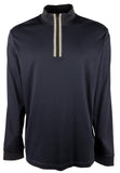 Hugo Boss Men's Tenore Jersey Quarter Zip Pullover-DB-XX-Large
