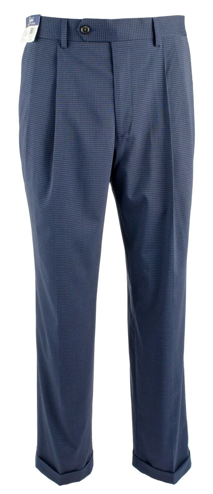 Ralph Ralph Lauren The Comfort Flex Pleated Dress Pants Nvy 36Wx30L