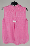 Customer Return Tommy Bahama Women's  Gingham Way Linen Sleeveless Camp