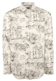 Men's Shaped Fit Long Sleeves Shirt-CK-Medium