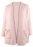Tommy Bahama Women's Island Soft Lounge Long Cardigan Sweater Pnk X Large