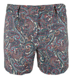 Michael Kors Women's Plus Size Stretch Paisley Pattern Chino Shorts