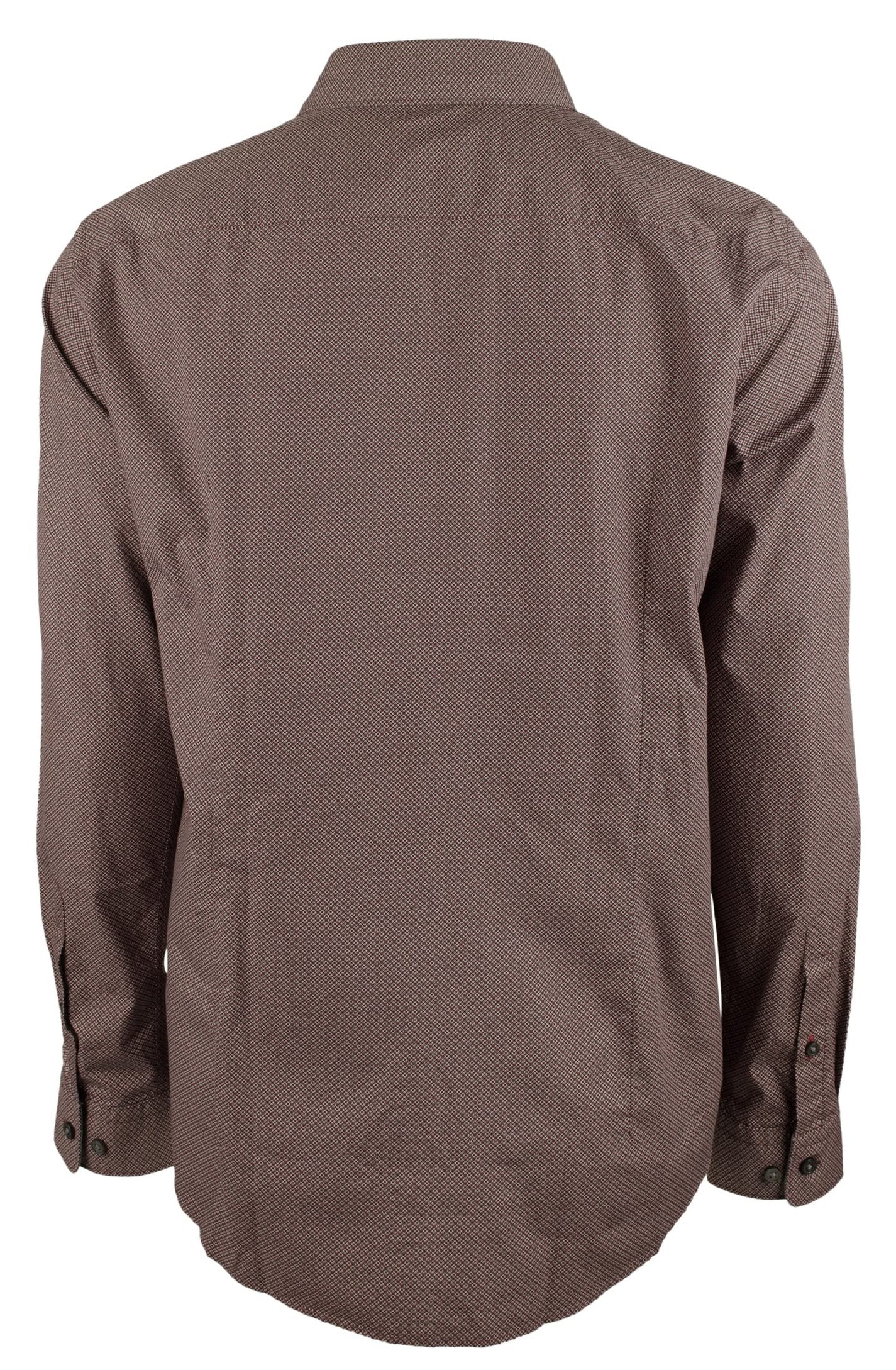 Hugo Boss Men's Ridley Slim Fit Long Sleeve Button Down Shirt XL Medium Red