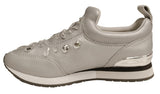 Tory Burch Women's Laney Embellished Slip-On Fashion Sneakers 6 M US Silver