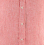 Michael Kors Men's Classic Fit Cross Dye Linen Long Sleeve Shirt SR XL