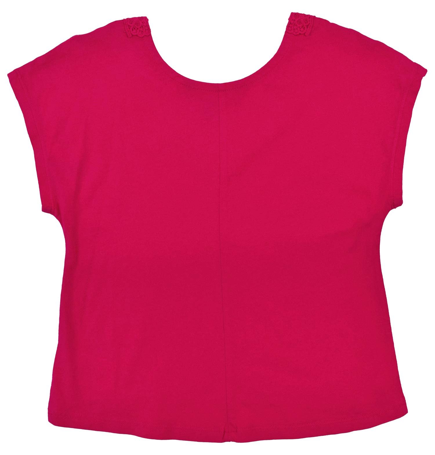 Ralph Lauren Kid's Girl's Cap Sleeve Jersey Top Shirt 2/2T Pink
